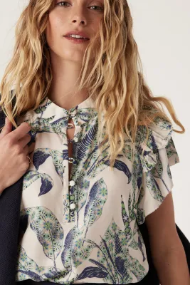 Paloma Frill Top