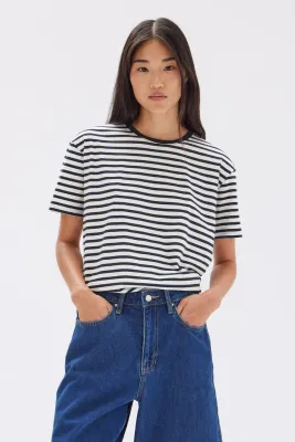 Harbour Stripe Short Sleeve Tee