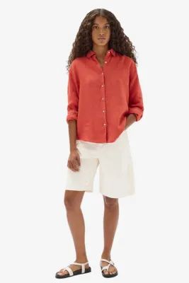Xander Linen Shirt  L/S