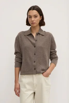 Wool Cashmere Cardigan