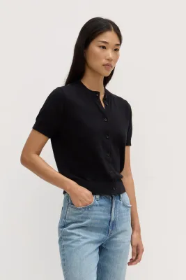 Semra Short Sleeve Cardigan (+ colours)