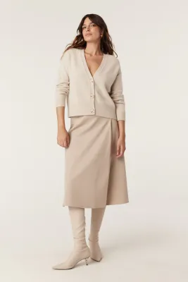 Pure Cashmere V Cardigan