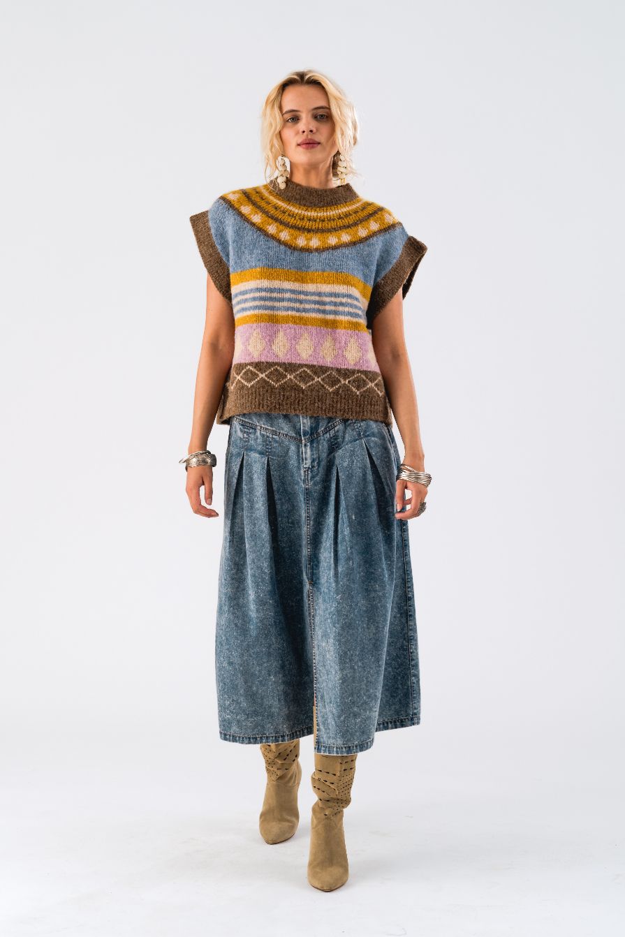 Isa Midi Skirt