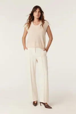 Brushed Pure Cashmere Top