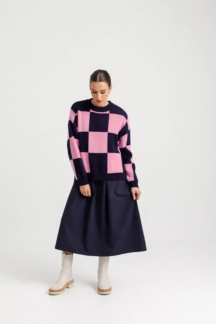 Cleo Check it Jumper