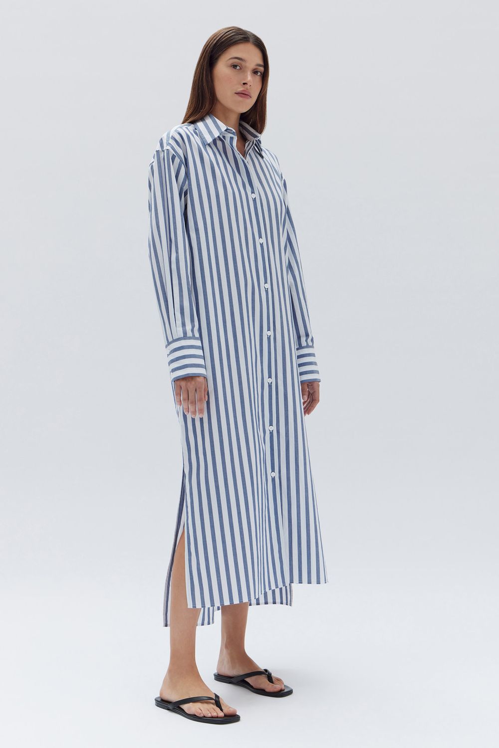 Marie Poplin Shirt Dress