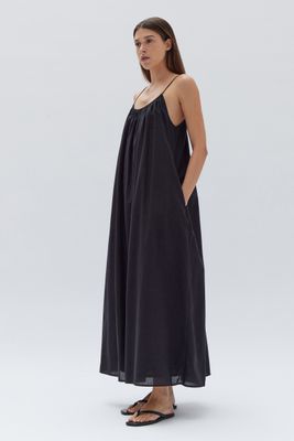 Rosalia Cotton Voile Maxi Dress