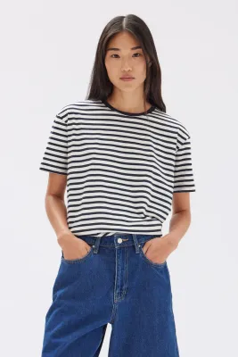 Harbour Stripe Short Sleeve Tee