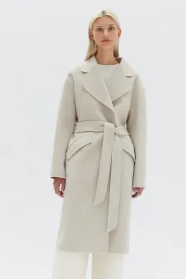 Sadie Single Breasted Wool Coat