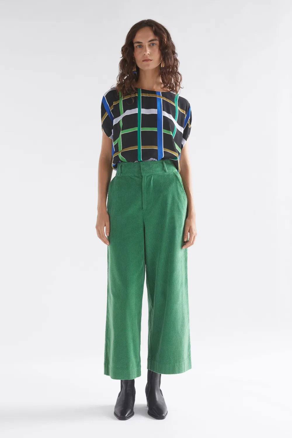 Rhes Cord Pant - Sea Green