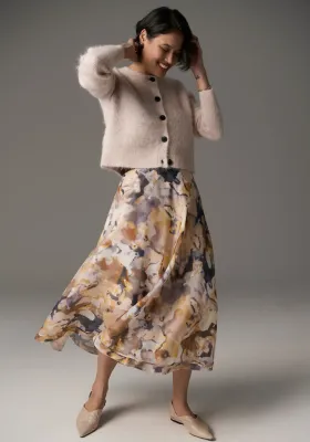 Collage Half Circle Skirt