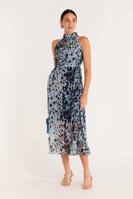 Rivoli Halter Neck Dress