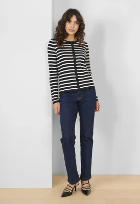 Mila Striped Cardigan