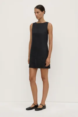 Nadine Linen Mini Dress