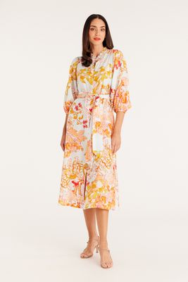 Cayman Cable Midi Dress