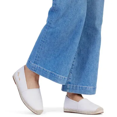 Giselle Espadrille - White Calf