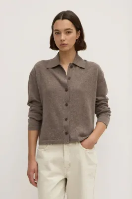 Wool Cashmere Cardigan
