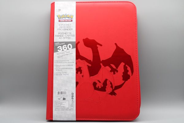 Ultra PRO Charizard 9-Pocket Zippered PRO Binder für Pokemon