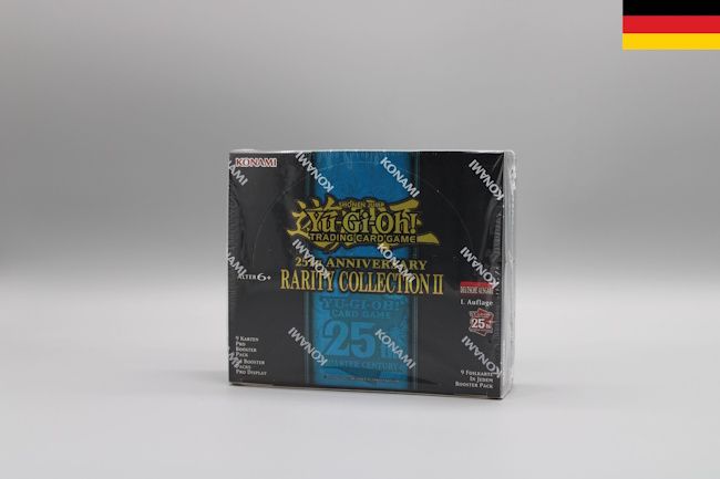 Yu-Gi-Oh! - 25th Anniversary Rarity Collection II Display - Deutsch