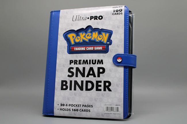 Ultra Pro - Premium Blue Snap Binder für Pokemon