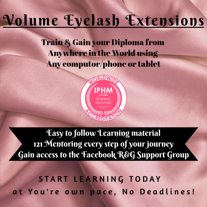 Volume lash extensions online course
