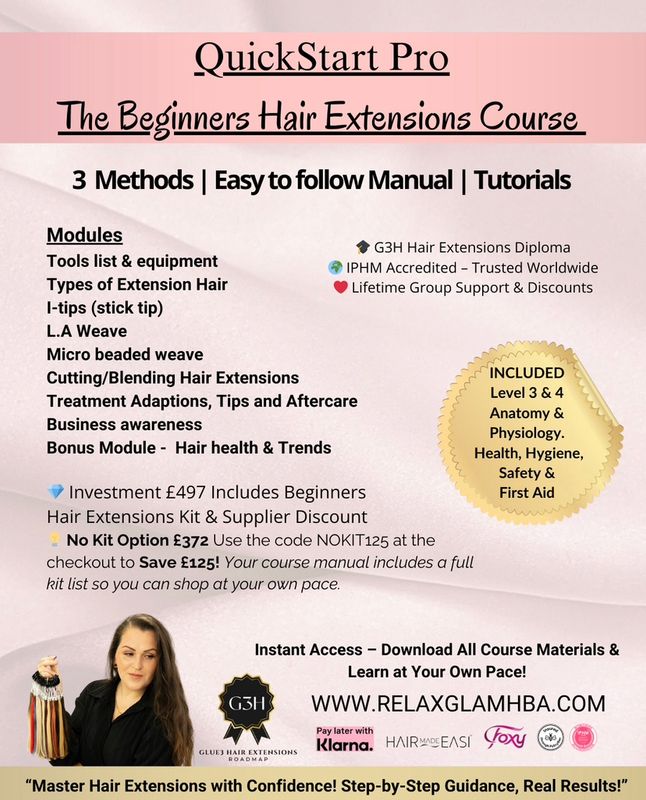 QuickStart Pro  The Beginners Hair Extensions Course