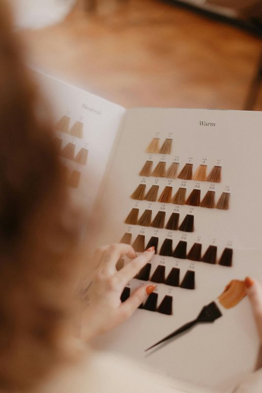 Hair colouring online course