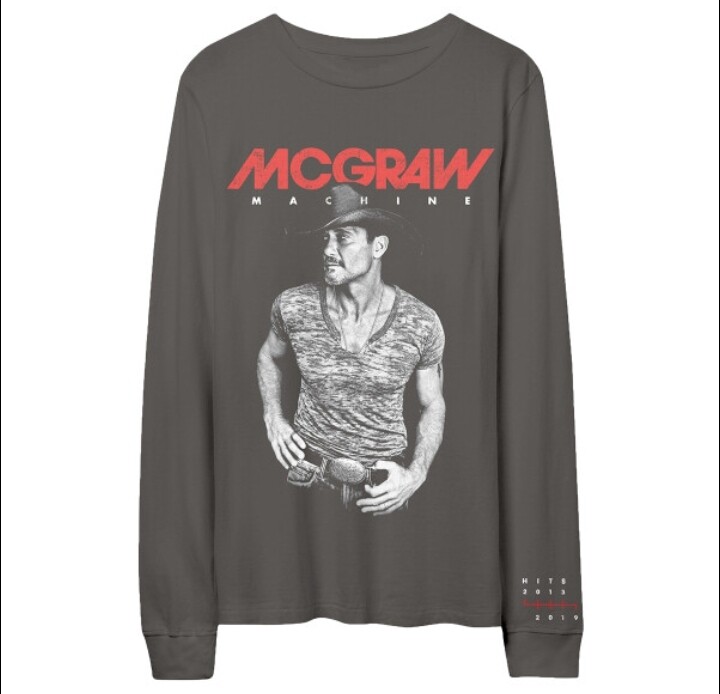 McGraw machine hits long sleeve 