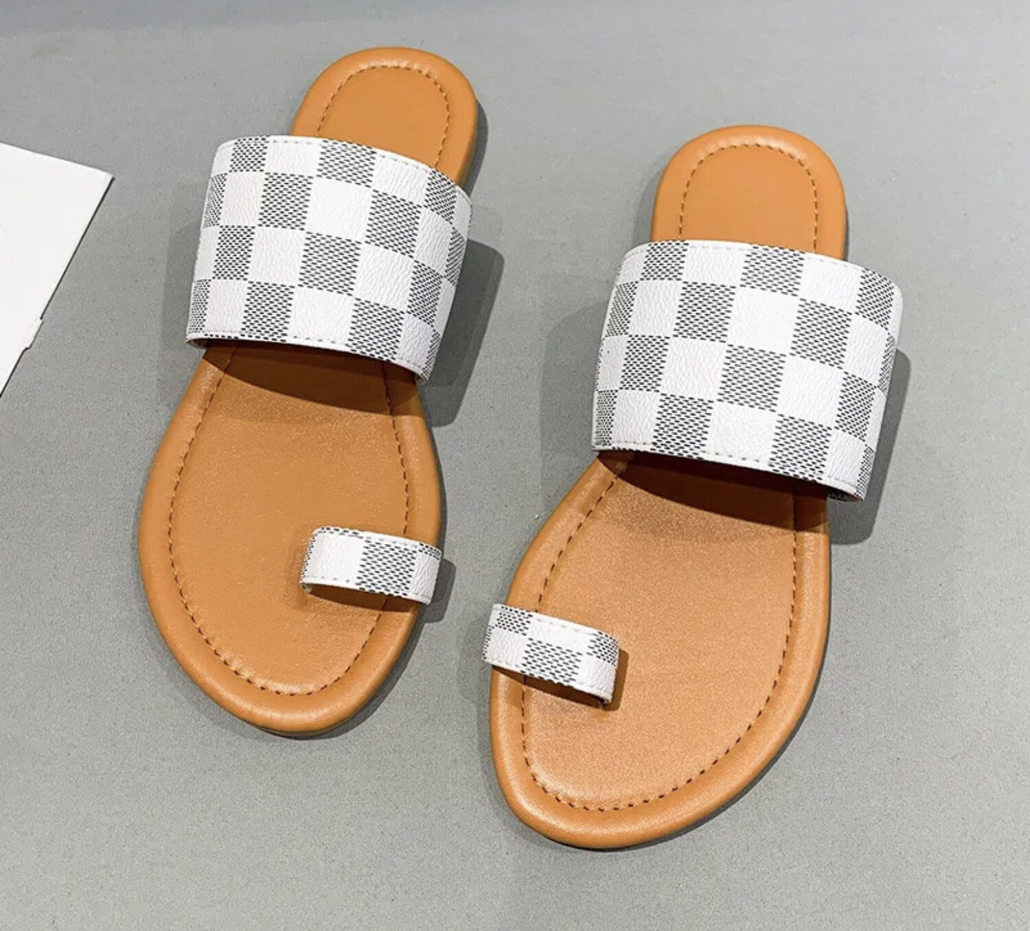 Chequered Sandal
