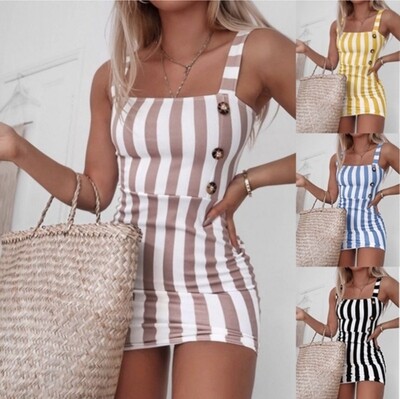 Stripe Mini dress