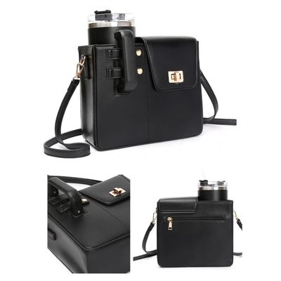 Cross body tumbler or bottle holder bag