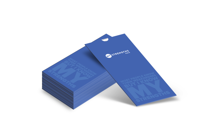 Gloss Card Wallet - BLUE Junior Pack (50-pack)