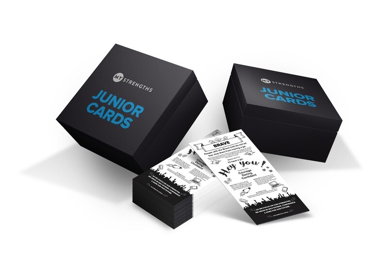 MyJunior Box: Full Set of strength cards + 50 gloss wallets