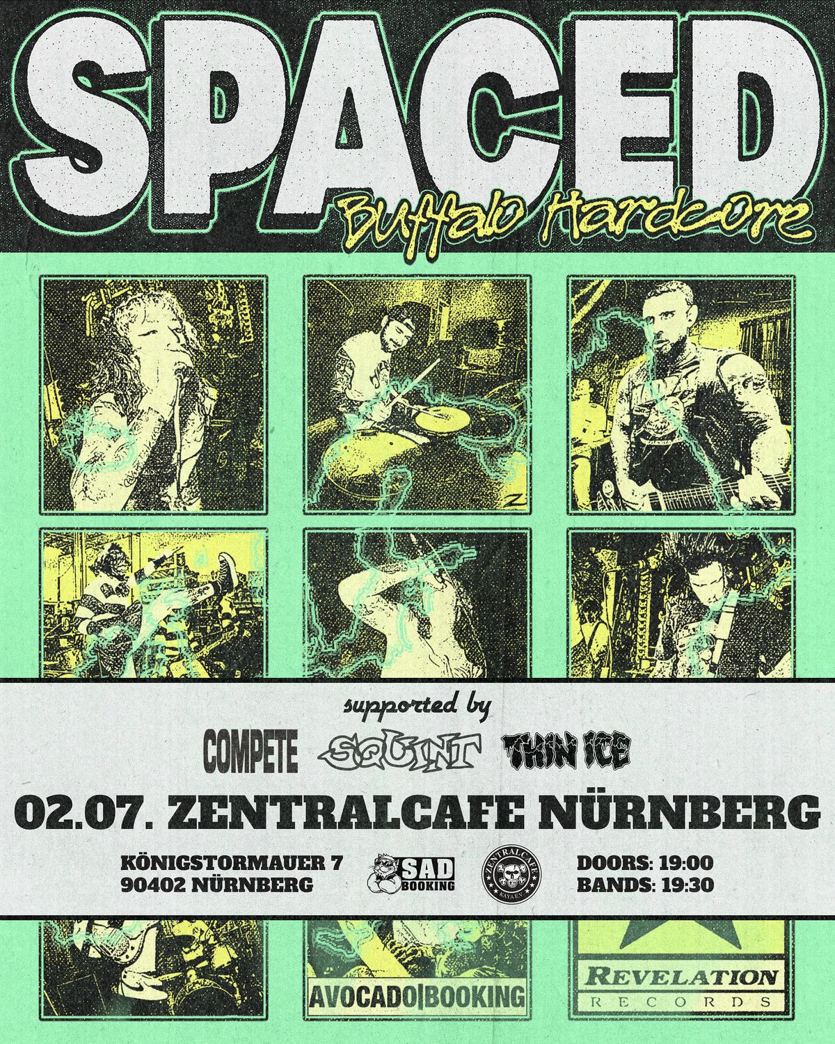 SPACED @ Zentralcafé Nürnberg 02.07.2025