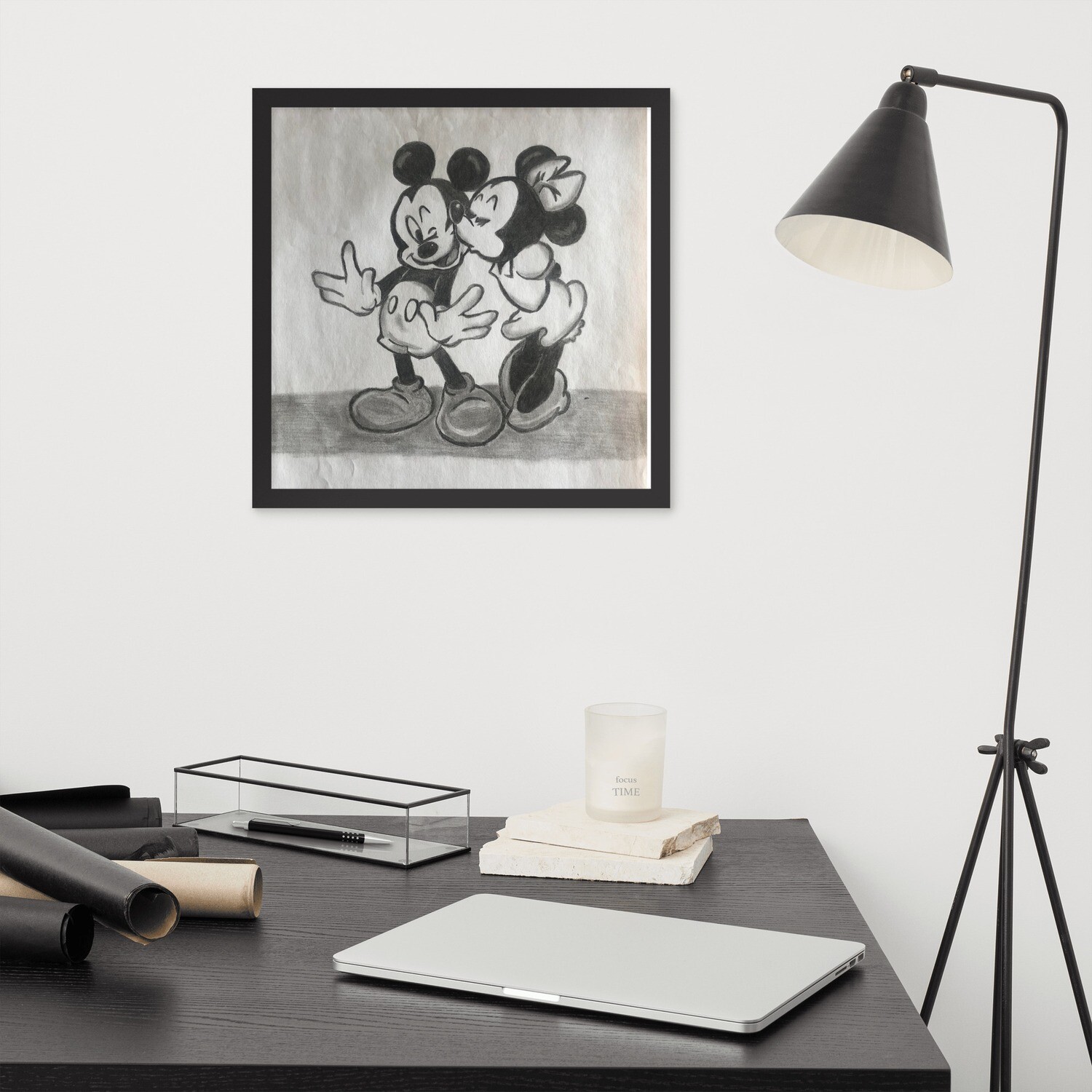 Dessin Disney Mickey &amp; Minnie