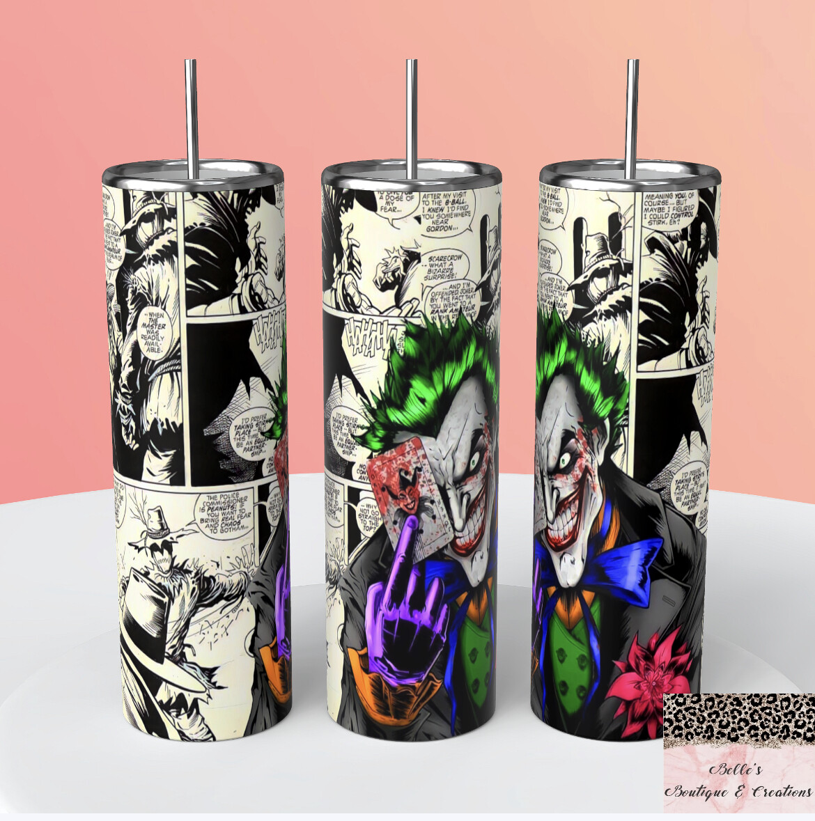 Joker Comic Tumbler