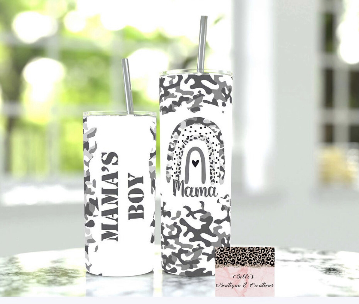 Mama and Mama’s Boy Tumblers Set