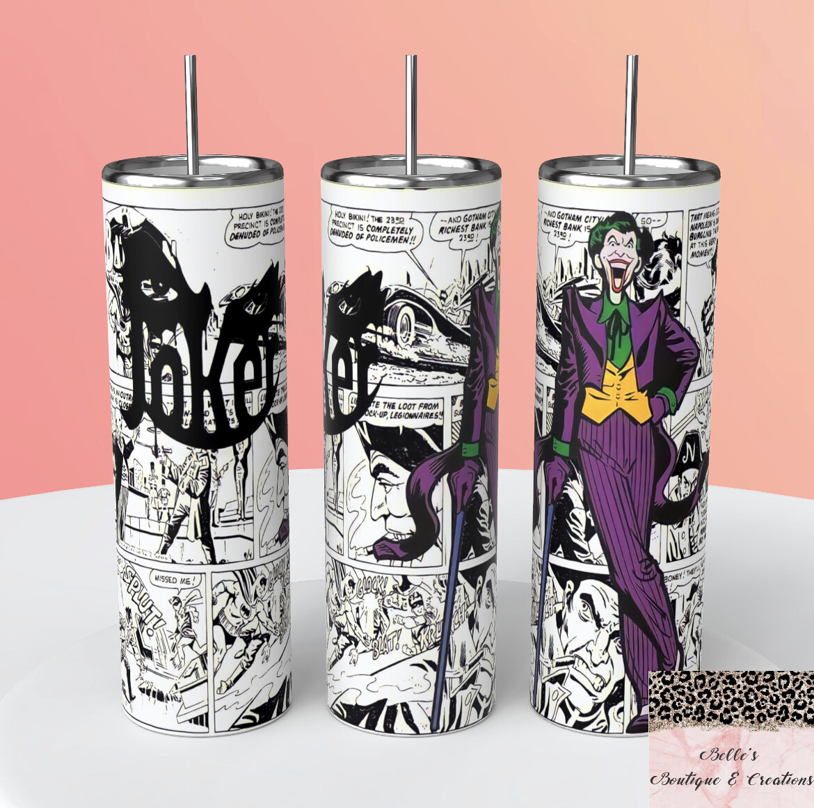 Joker Comic Tumbler