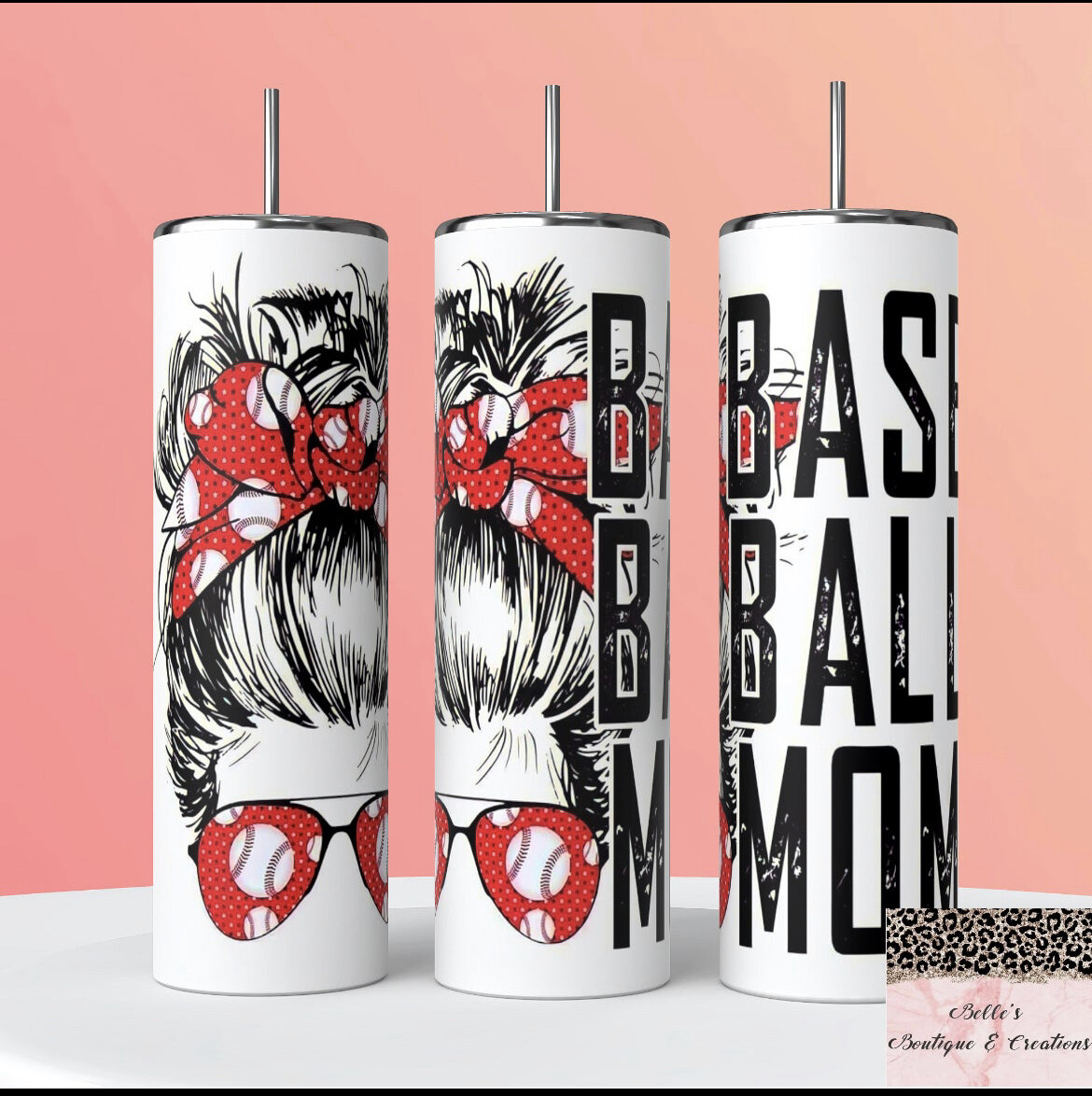 Baseball Mom Tumbler