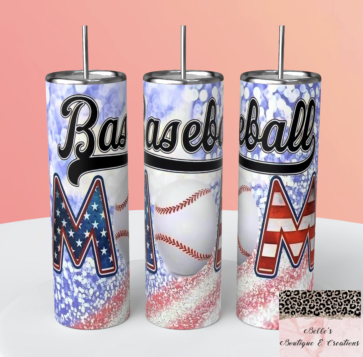 Baseball Mom Tumbler