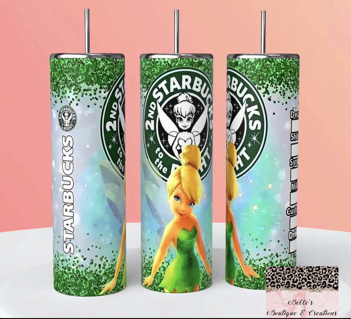 Tinkerbell Starbucks Tumbler