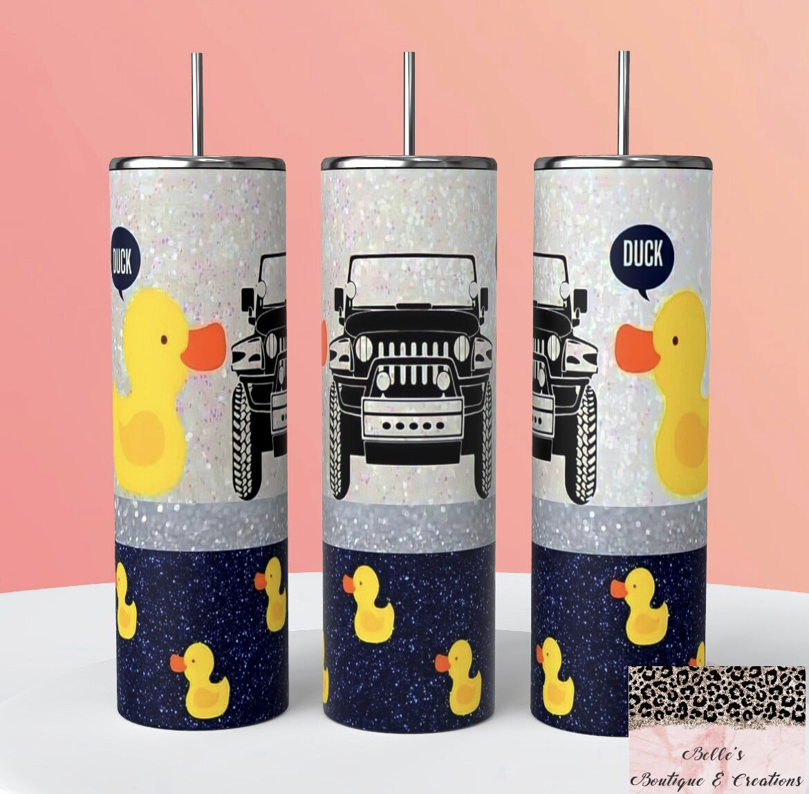 Jeep and Ducks Tumbler
