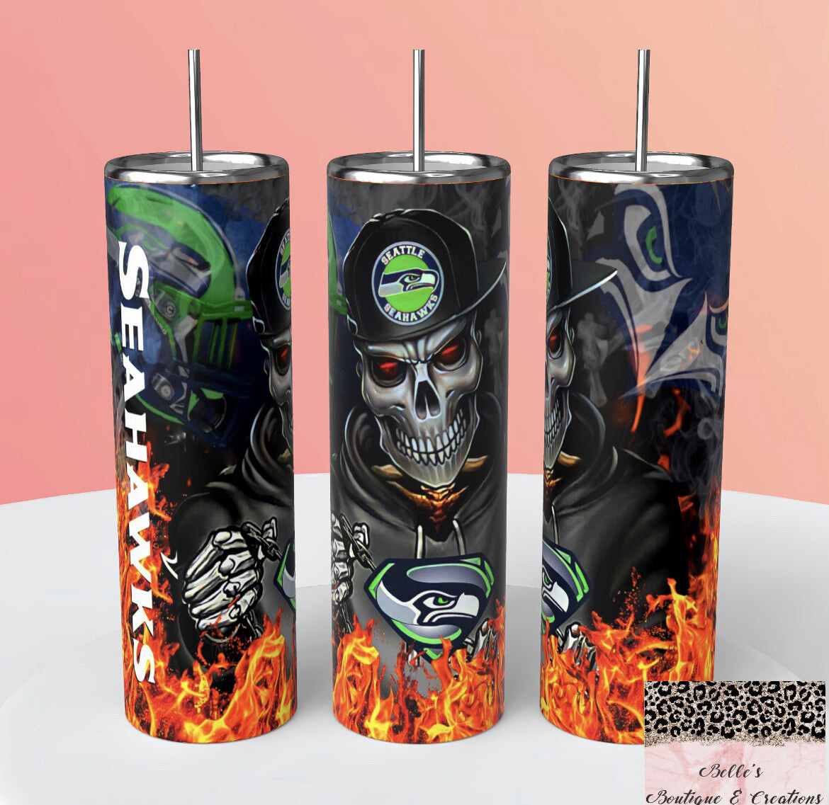 Seahawks Football Tumbler