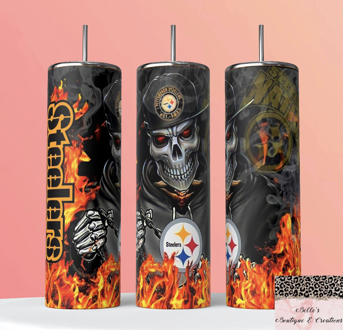 Steelers Football Tumbler