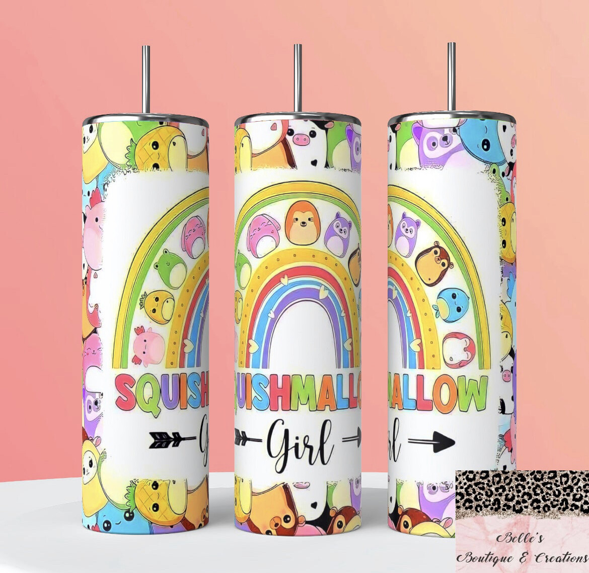 Squishmallow Girl Tumbler