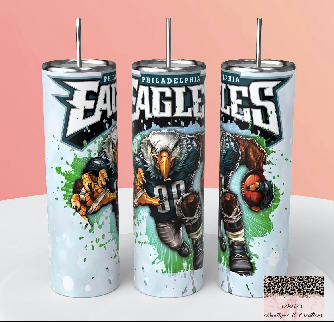 Eagles Football Tumbler