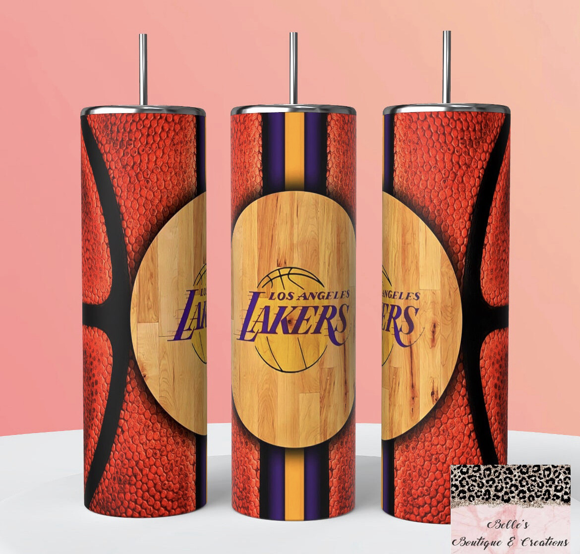 Lakers Basketball Tumbler