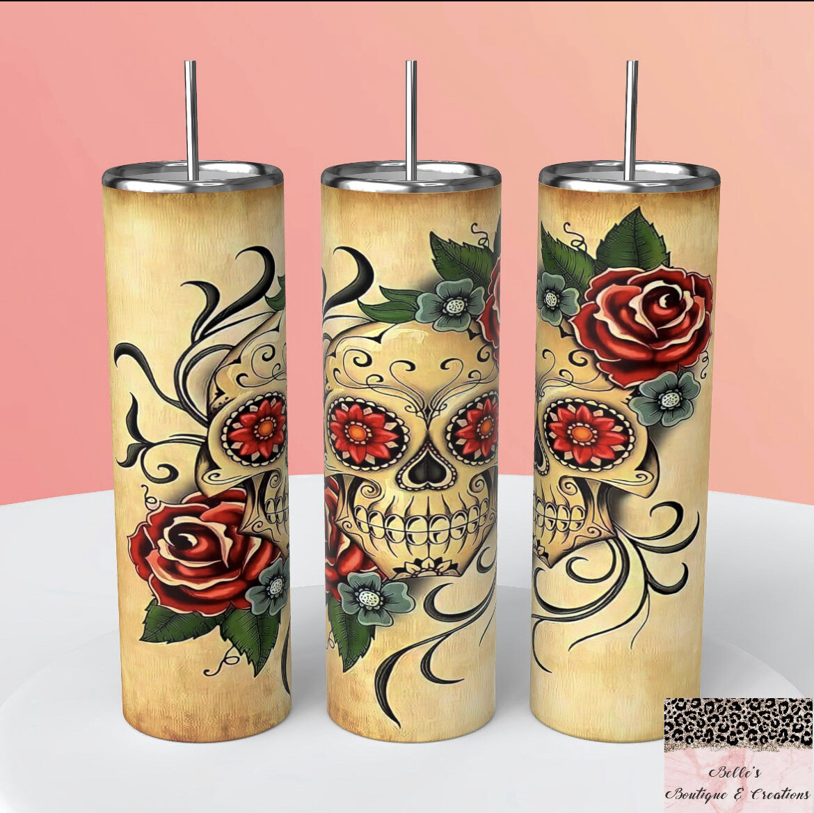 Skull Tumbler