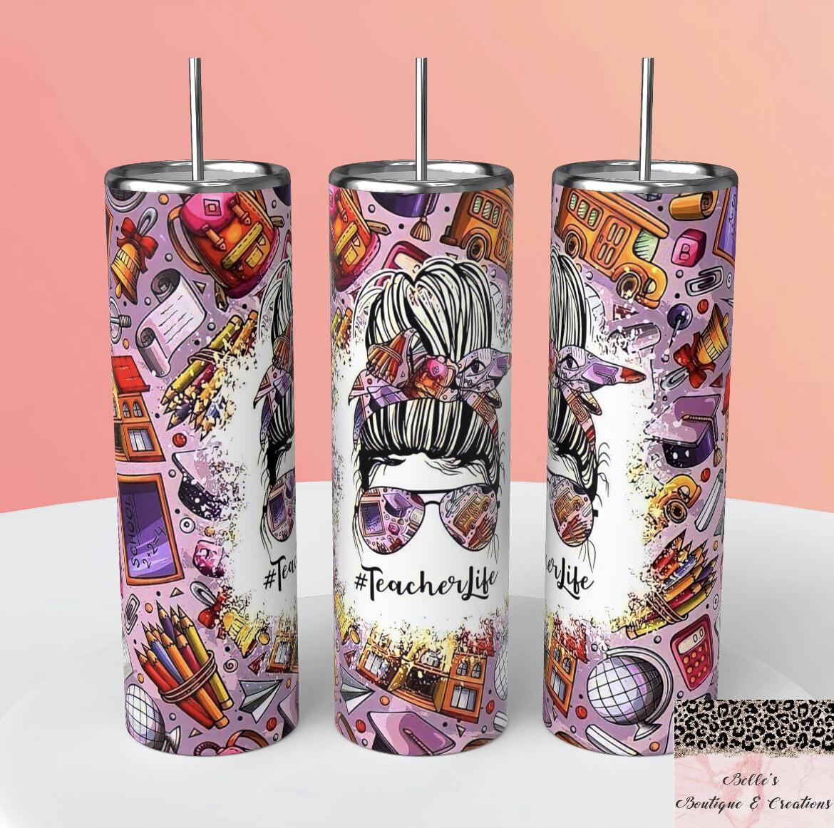 Teacher Life Tumbler