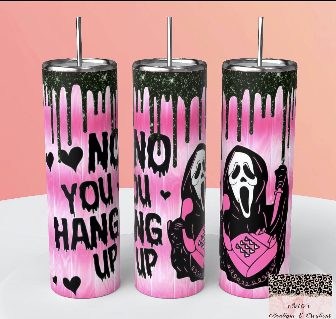 Ghostface Scream Tumbler